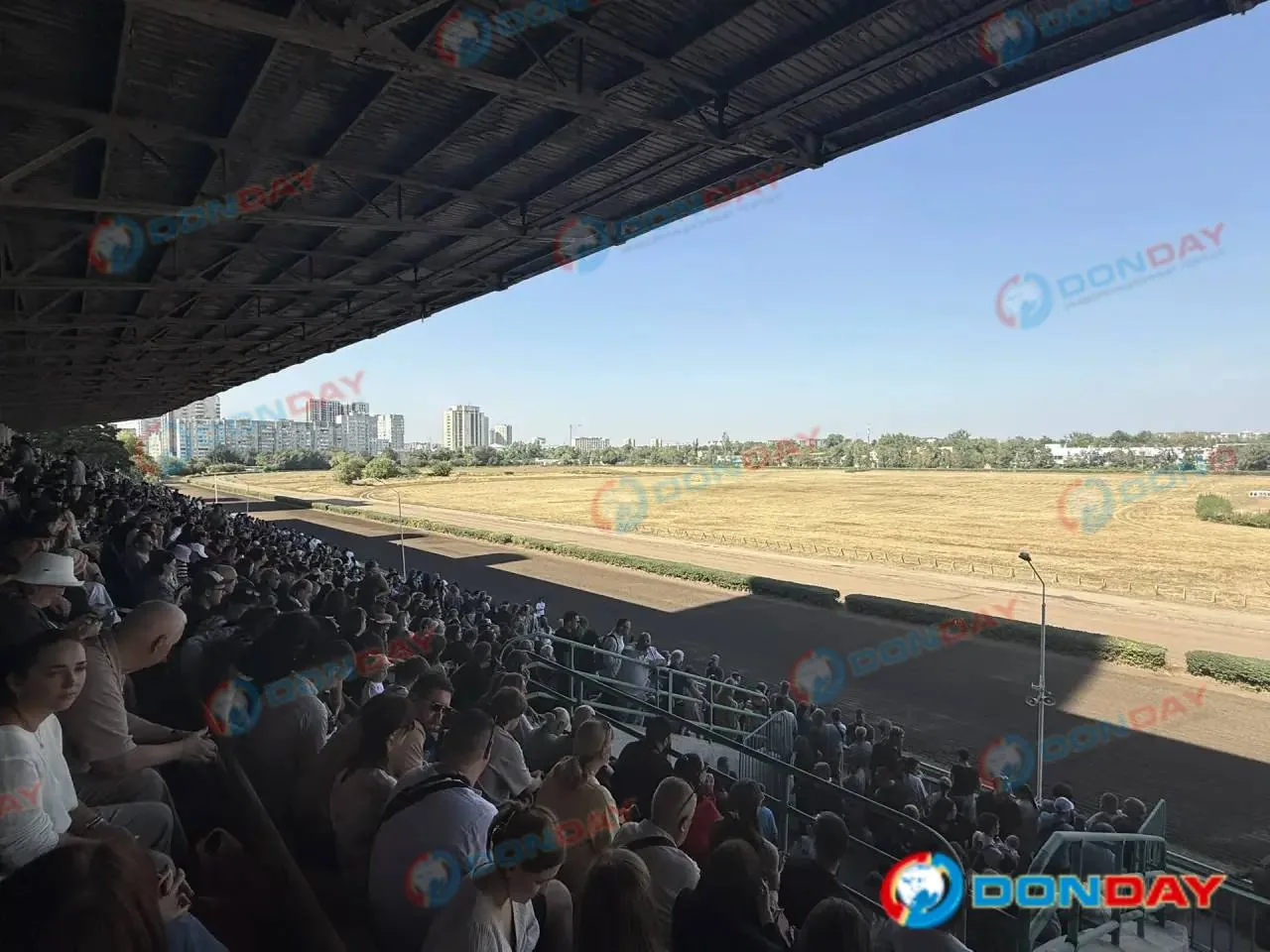 На Ростовском ипподроме проходят 124-е скачки.