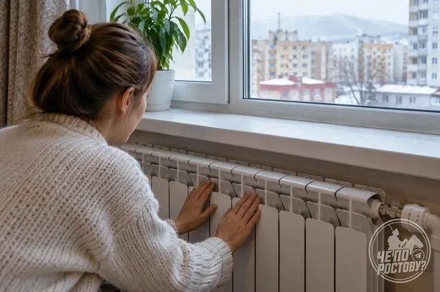 В Таганроге начали подавать тепло.
